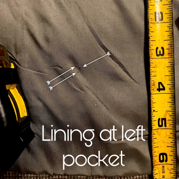 Vintage Austin Reed blazer, circa 1968-1976. Primarily brown & tan-wool(?) blend - Picture 13 of 13